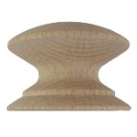 53mm Beech Contemporary Style 3mm pilot hole. - 100