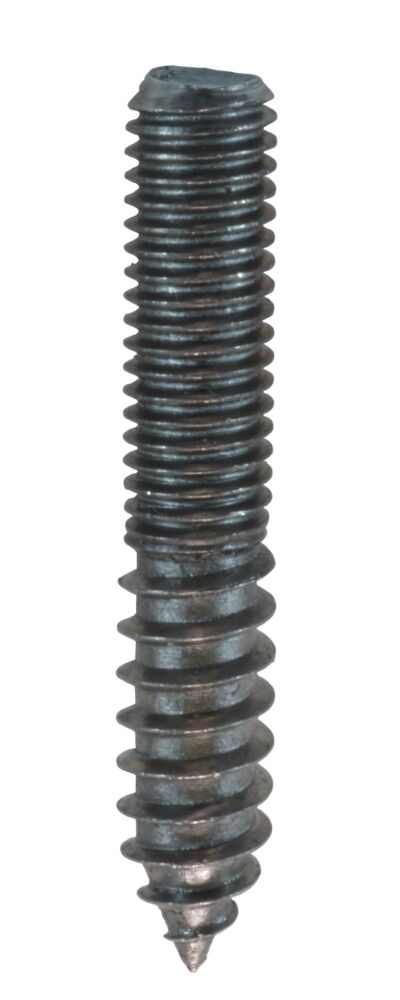 Wood To Metal Dowel Screw M8 * 50mm, in Mild Steel