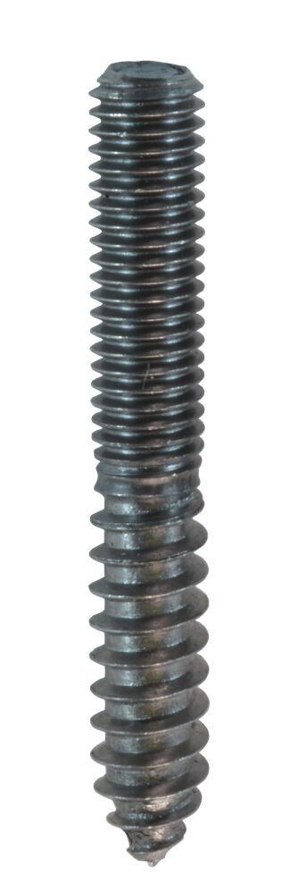 Wood To Metal Dowel Screw M8 * 60mm, in Mild Steel