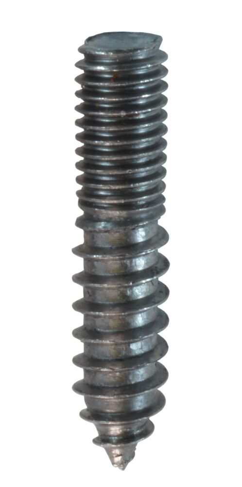 Wood To Metal Dowel Screw M8 * 40mm, in Mild Steel
