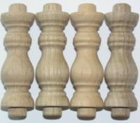 5. Hardwood Tapered Legs & Feet