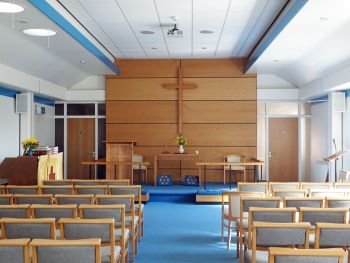 Present worship area