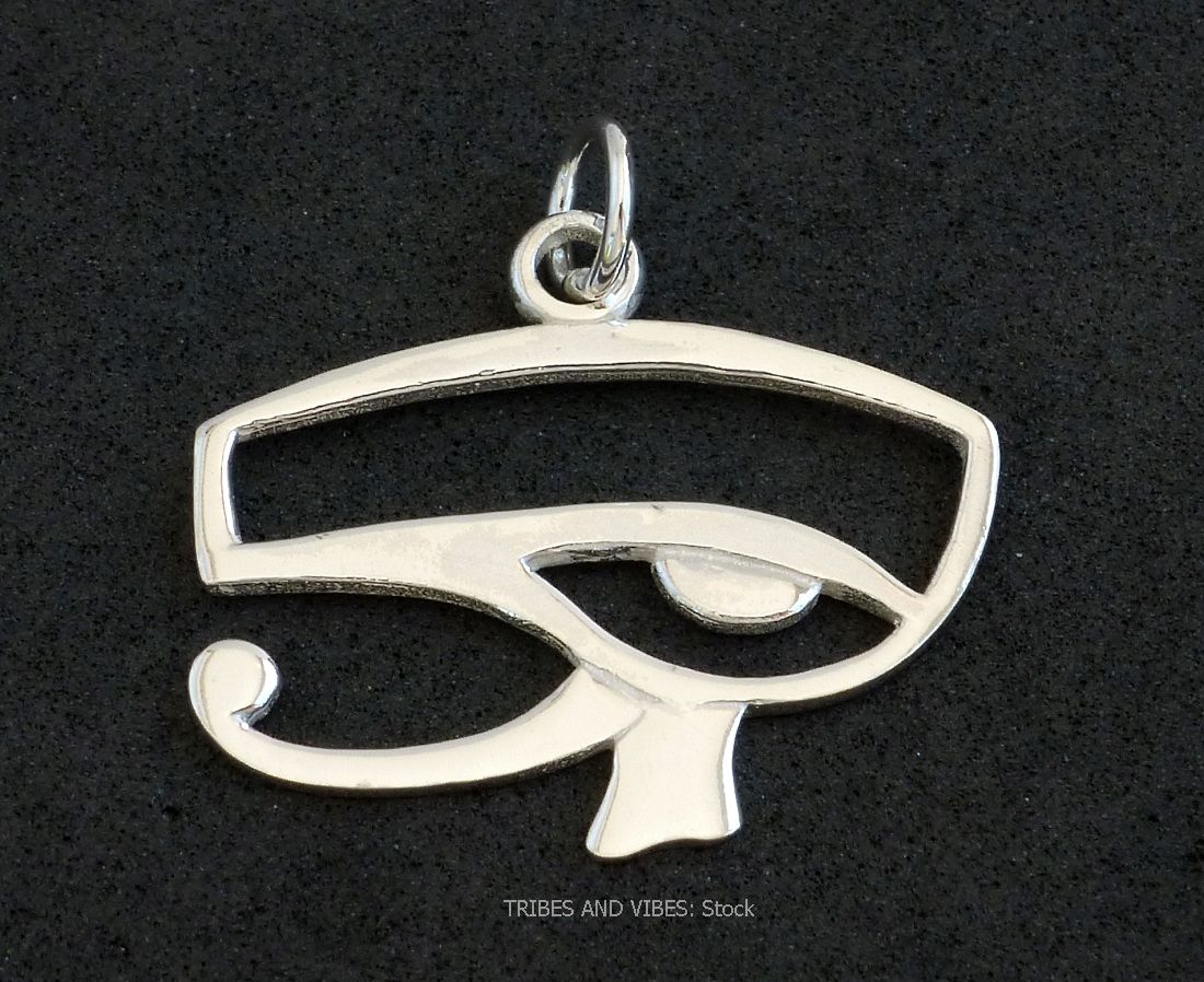 Eye of Horus Ra Pendant Sterling Silver (stock)