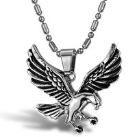 Eagle Pendant & Necklace, Stainless Steel