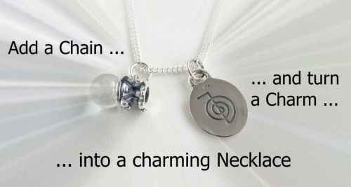 add a Sterling Silver Curb Chain Necklace to Charms