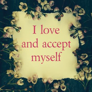 5 little words i love and accept myself