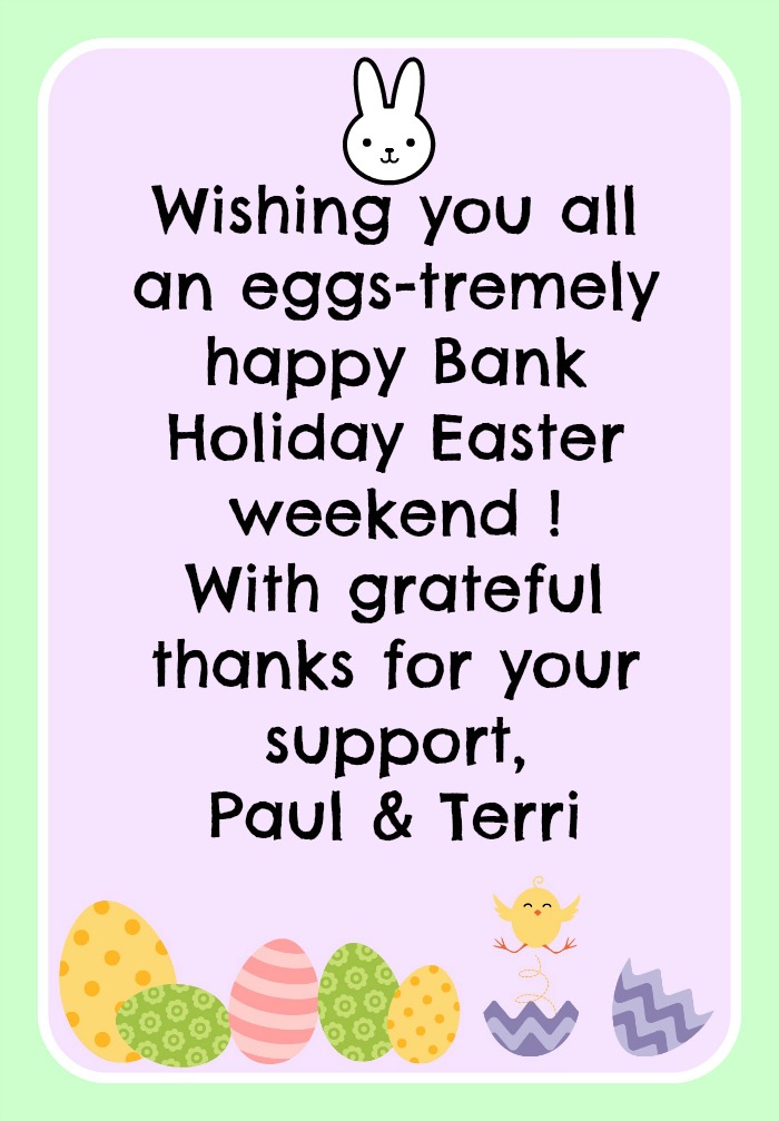Wishing you Happy Easter