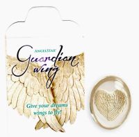 Guardian Angel Wing - Worry Stone Pocket Angel by AngelStar
