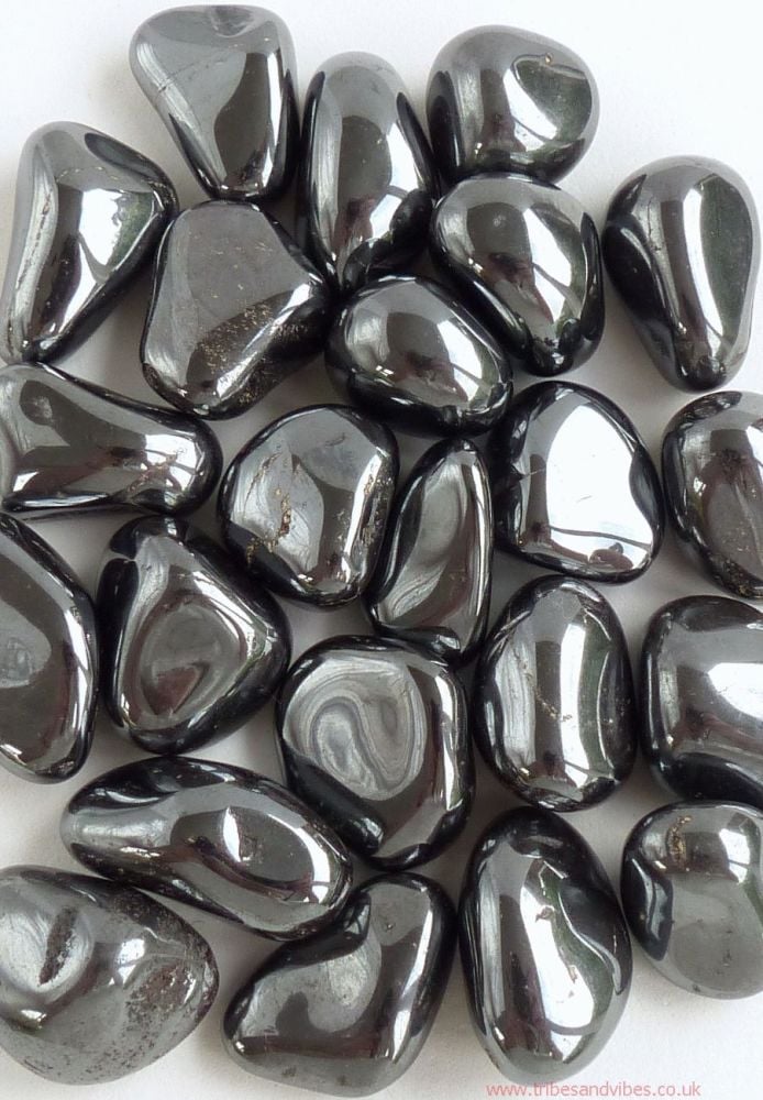 Hematite Crystal Tumbled Stones 20mm-25mm