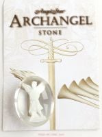 Archangel Michael Stone - Pocket Angel by AngelStar