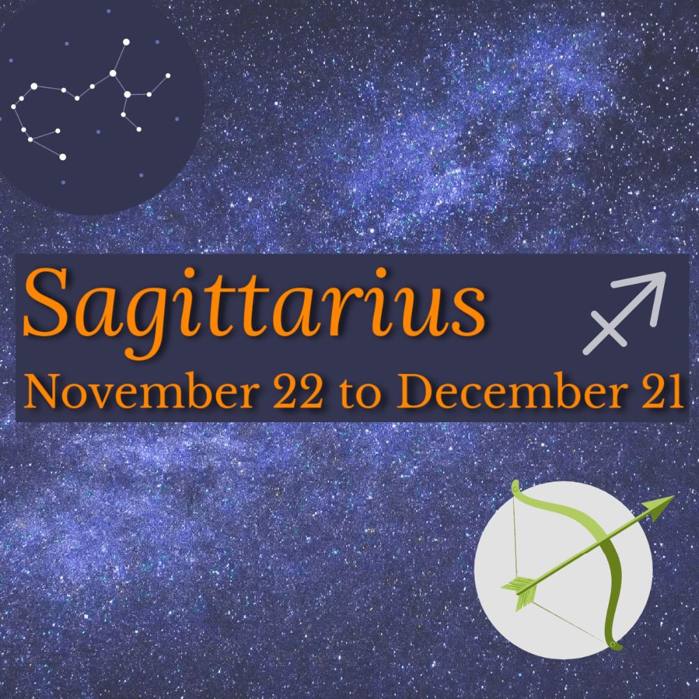 <!-012-->Sagittarius: November 22 - December 21