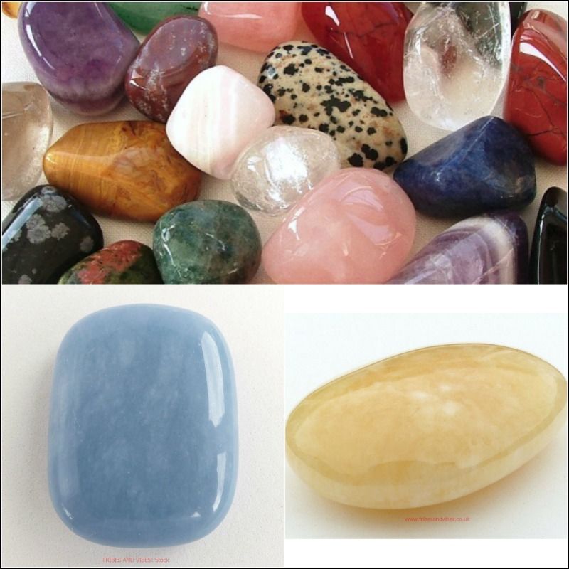 <!--26-->Tumbled Stones & Palmstones