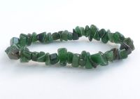 Aventurine (Dark Green) Bracelet chunky Crystal Chips