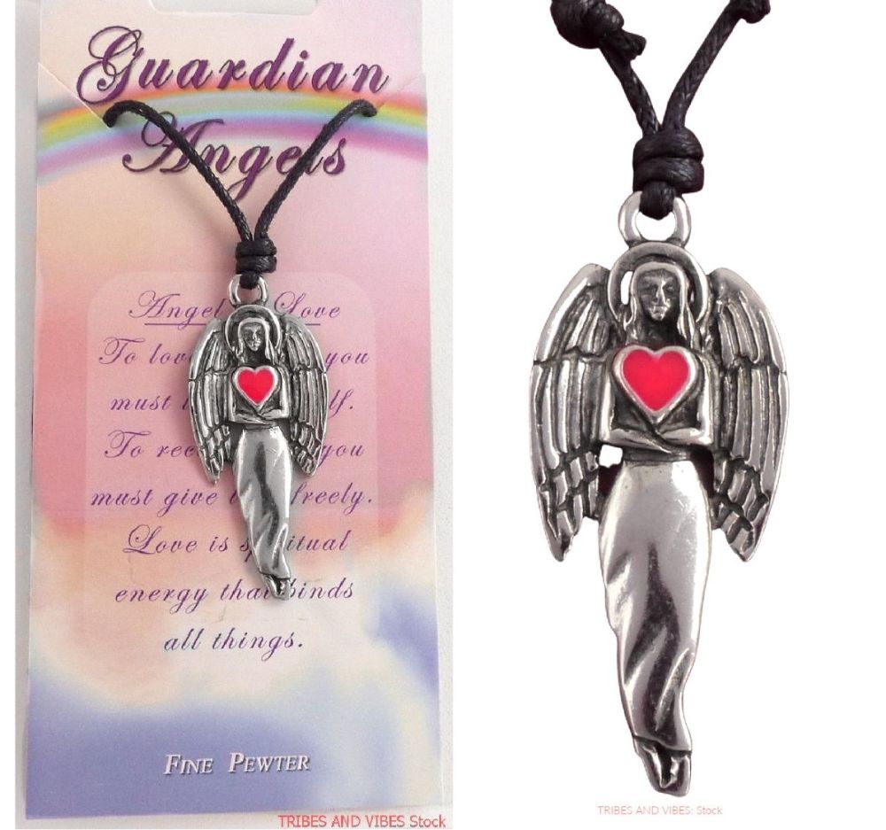 Guardian Angel of Love Pendant Necklace & Card