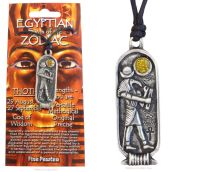 <!--009--> THOTH Egyptian Zodiac 29 August to 27 September Necklace