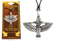 Winged Isis Egyptian Goddess Pendant Necklace