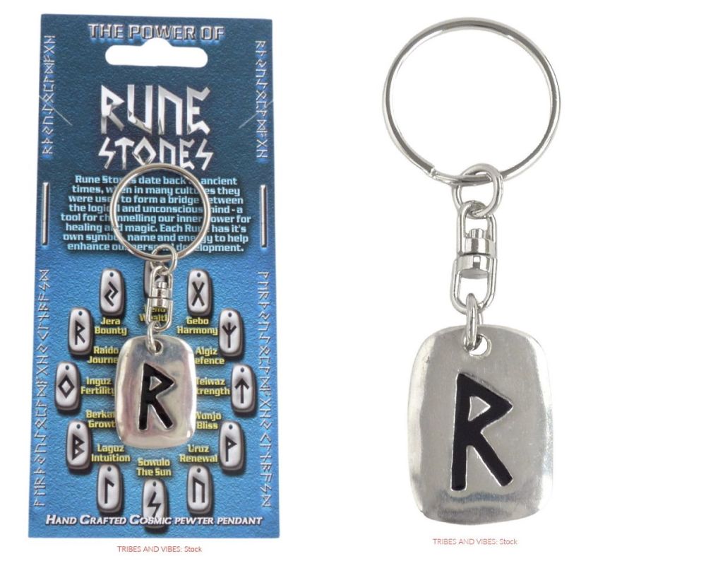 RAIDO Rune Keyring for Safe Journeys