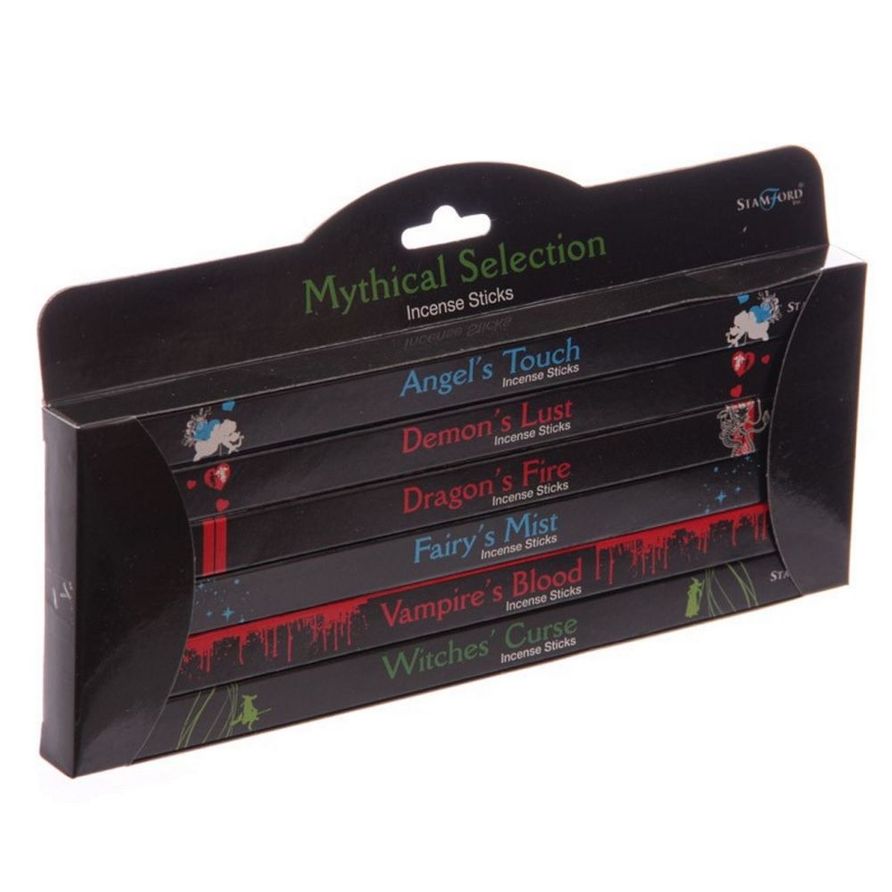 Mythical Incense Sticks Selection Gift Pack Stamford Black 6 packs Joss