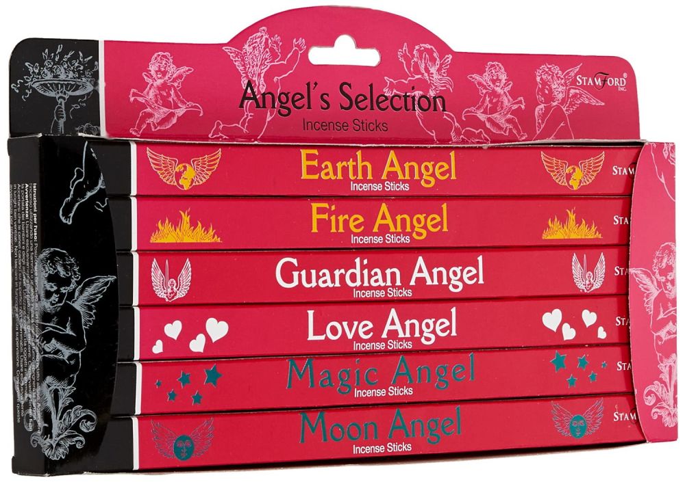 Angels Selection Incense Sticks Gift Pack Stamford Pink Joss