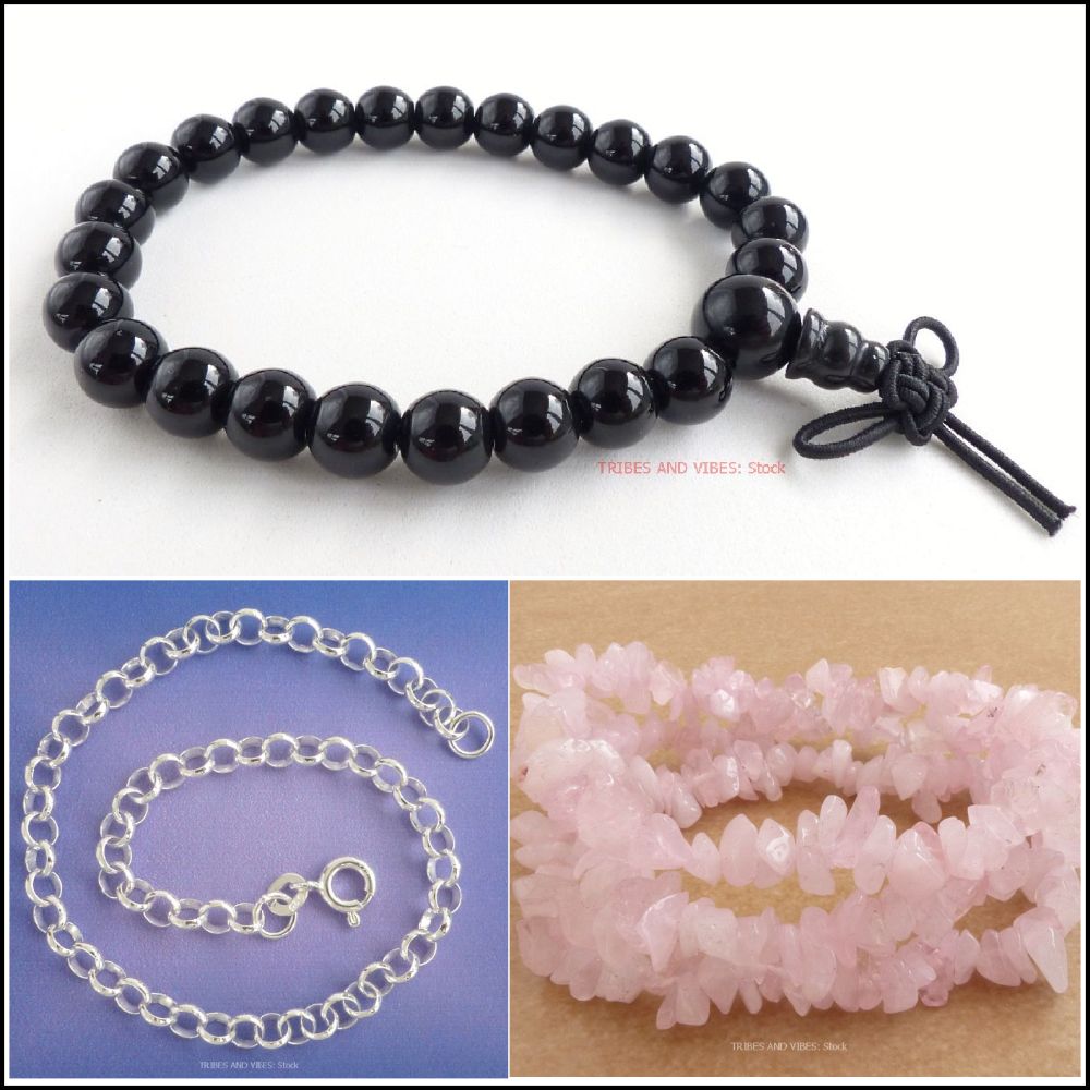 <!--07-->Crystal Bracelets, Power Beads & Mala
