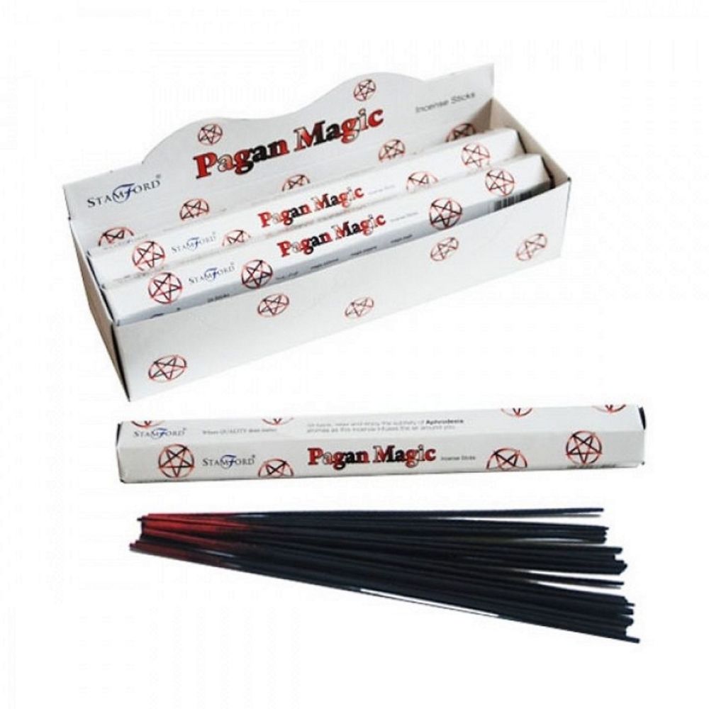 Pagan Magic Premium Incense Sticks Hex by Stamford 6 packs Joss