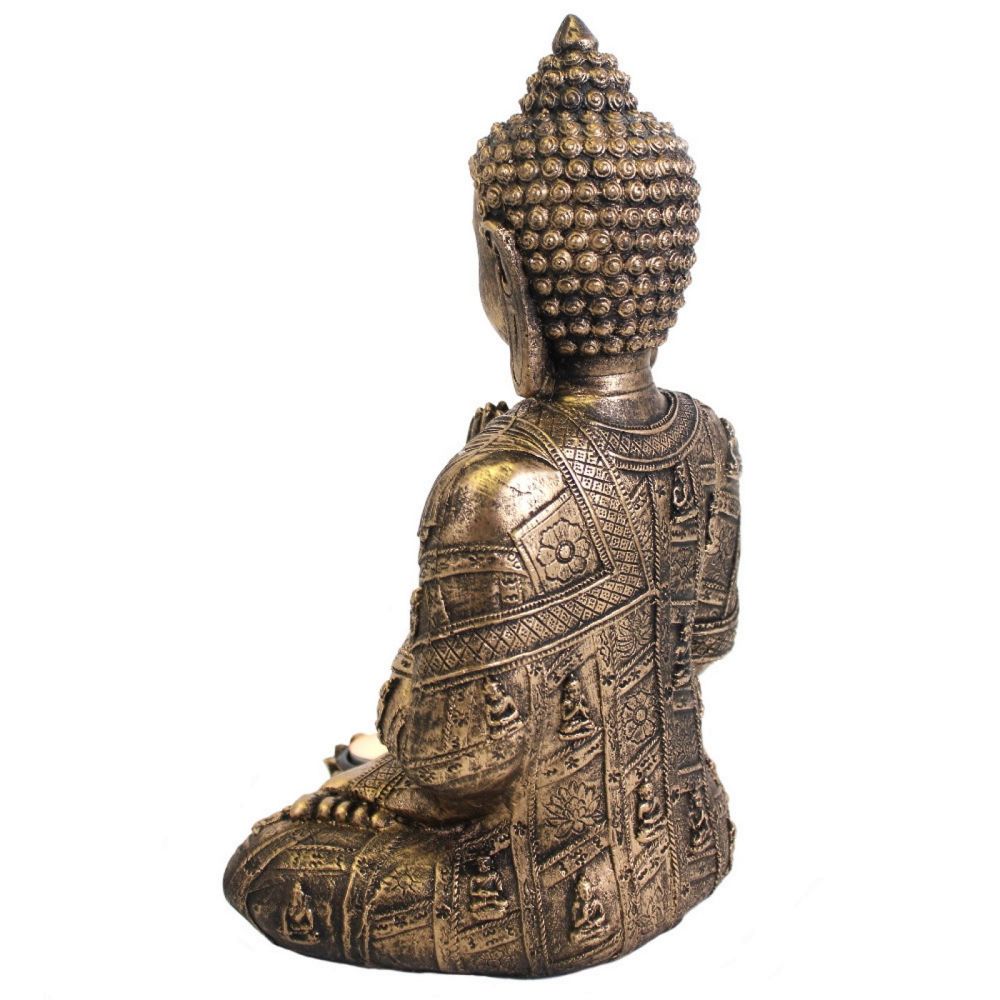 Large Thai Buddha Tealight Candle Holder