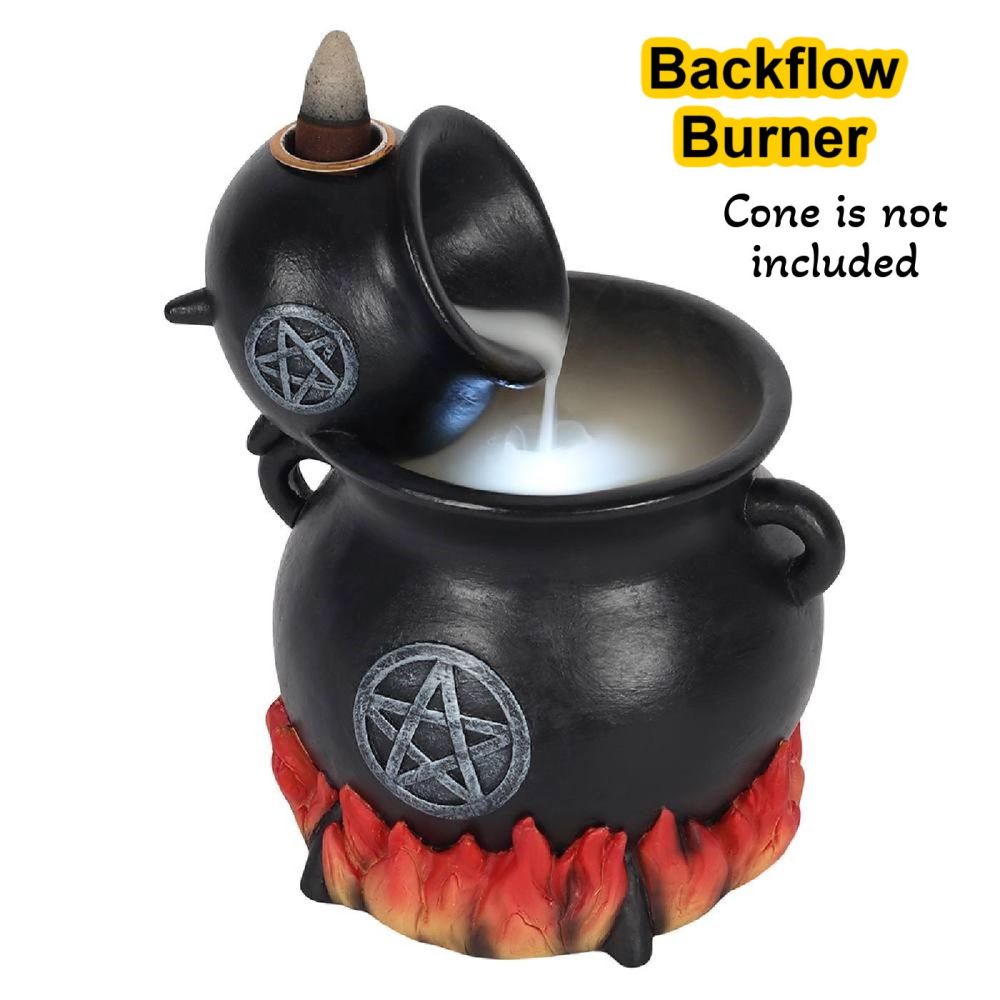 Pouring Cauldrons Incense Burner for Backflow Cones