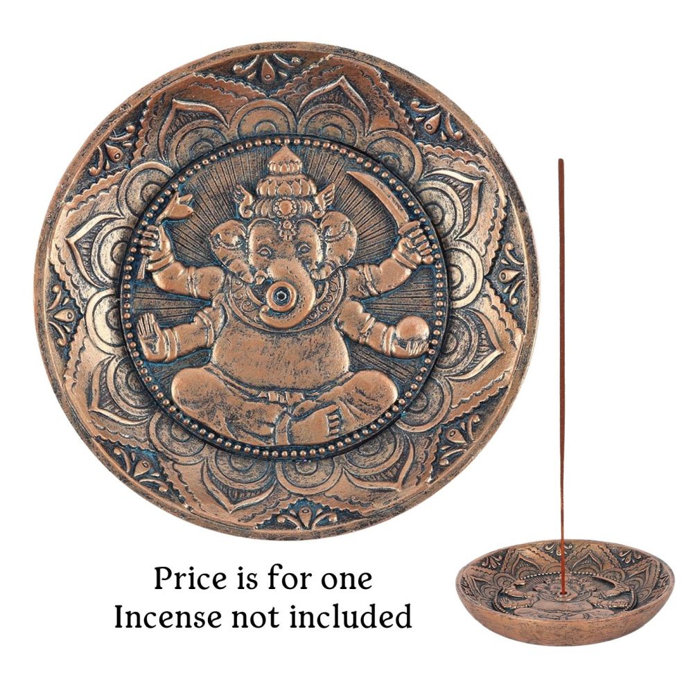 Ganesha Incense Holder Plate Ashcatcher