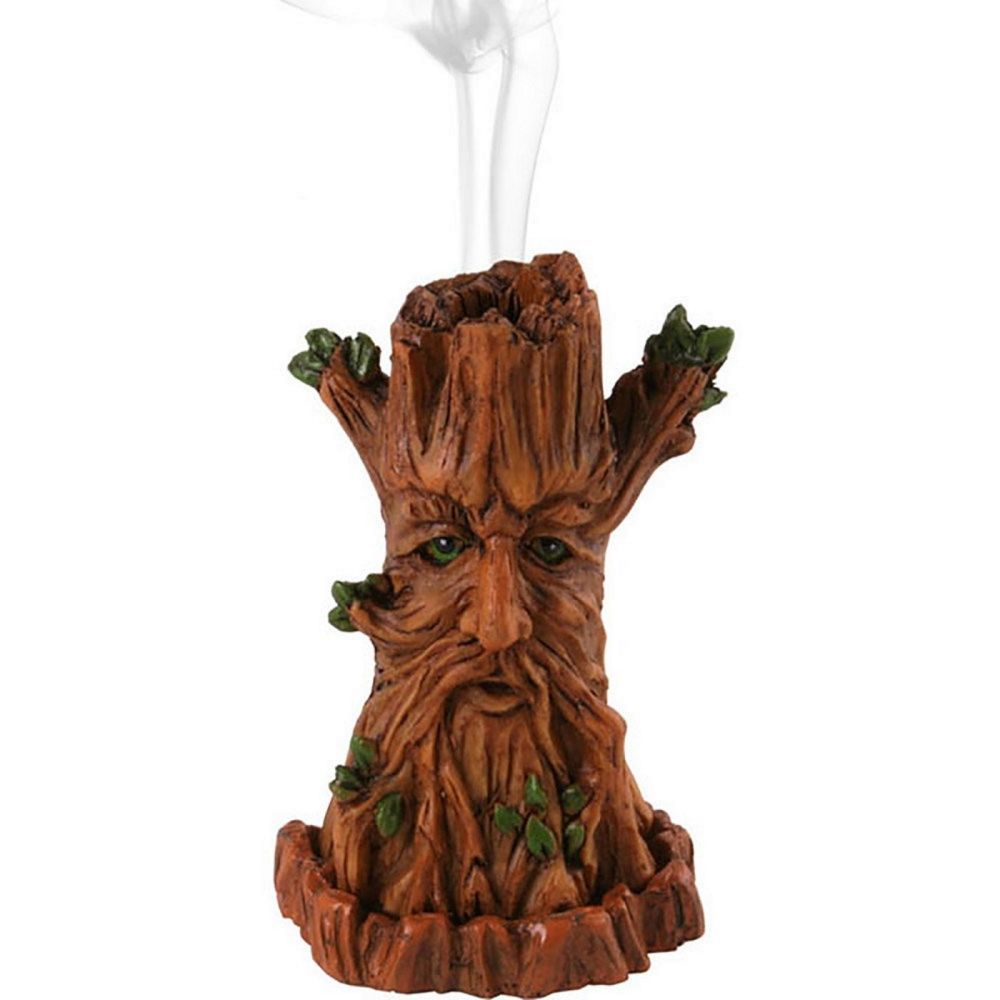 Green Man Tree Incense Dhoop Cone Holder