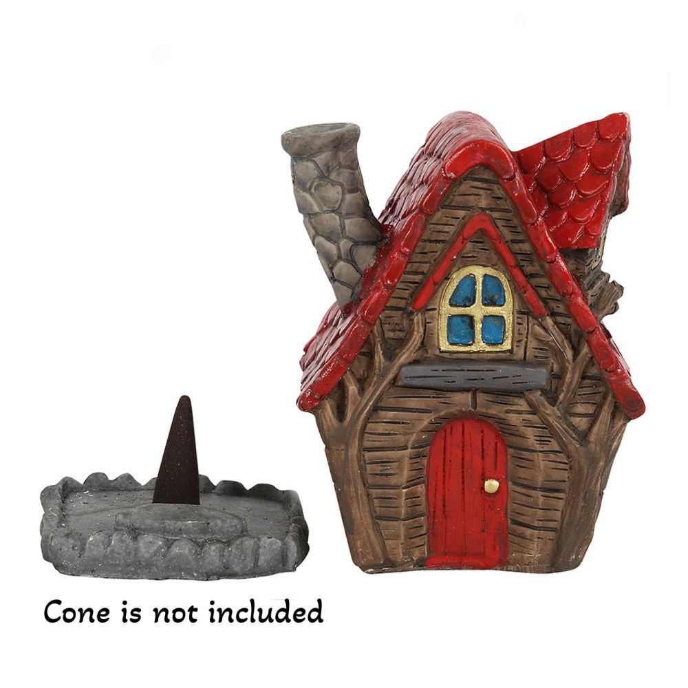 The Willows Fairy House Incense Dhoop Cone Burner by Lisa Parker