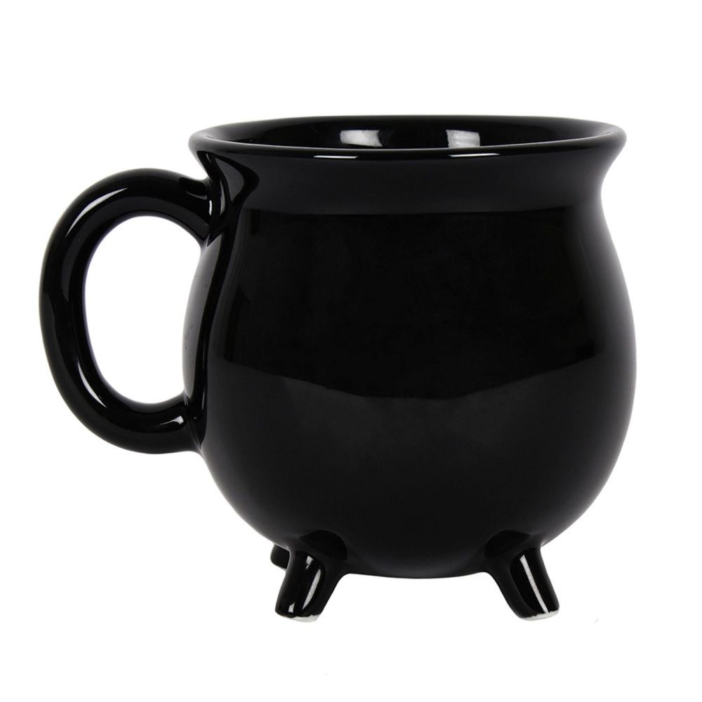 Cauldron Mug plain Black