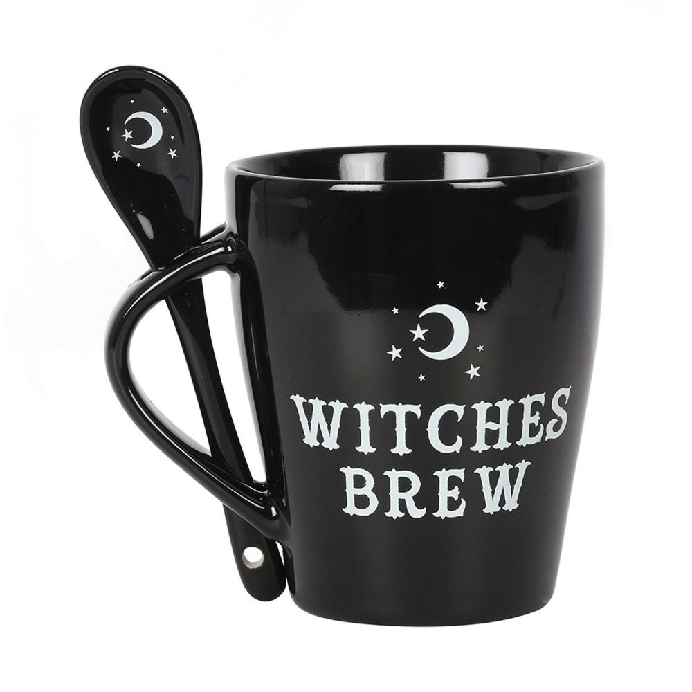 Witches Brew Mug and Tea Spoon Set
