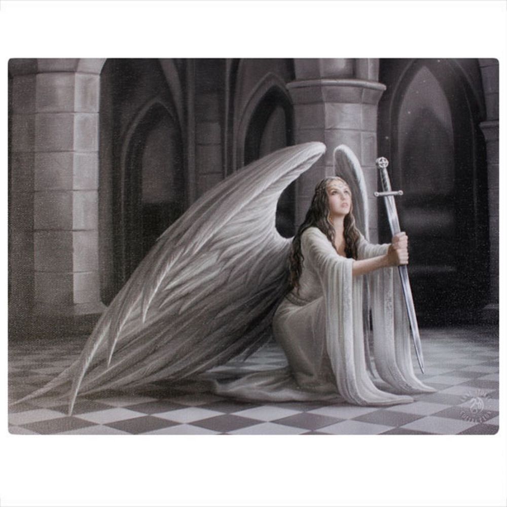 The Blessing Canvas Wall Print by Anne Stokes 25x19cm