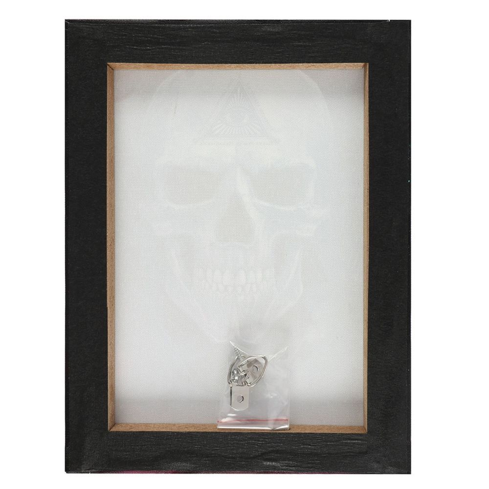 The Void Skull Canvas Wall Print by Alchemy Gothic 25x19cm