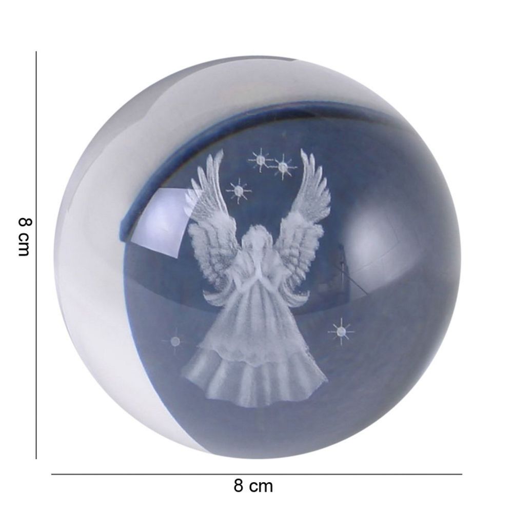Guardian Angel Glass Sphere 8cm