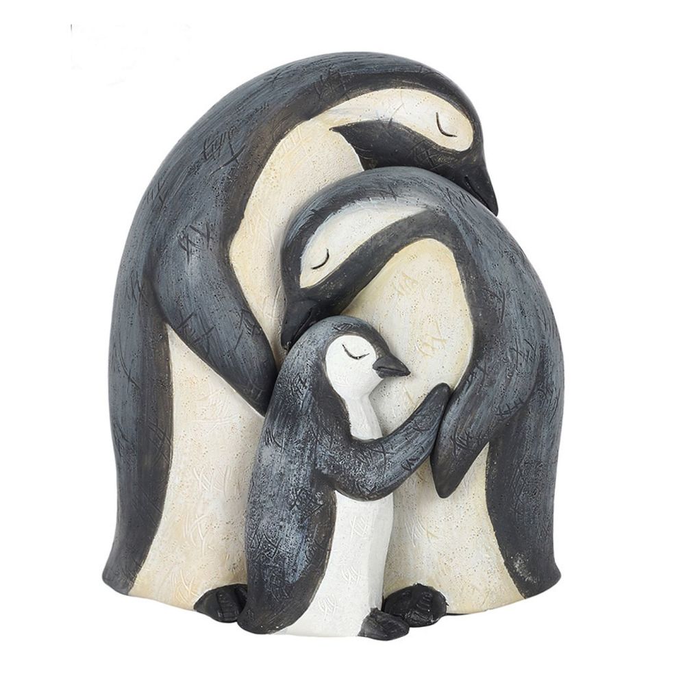 Penguin Huddle Family Ornament
