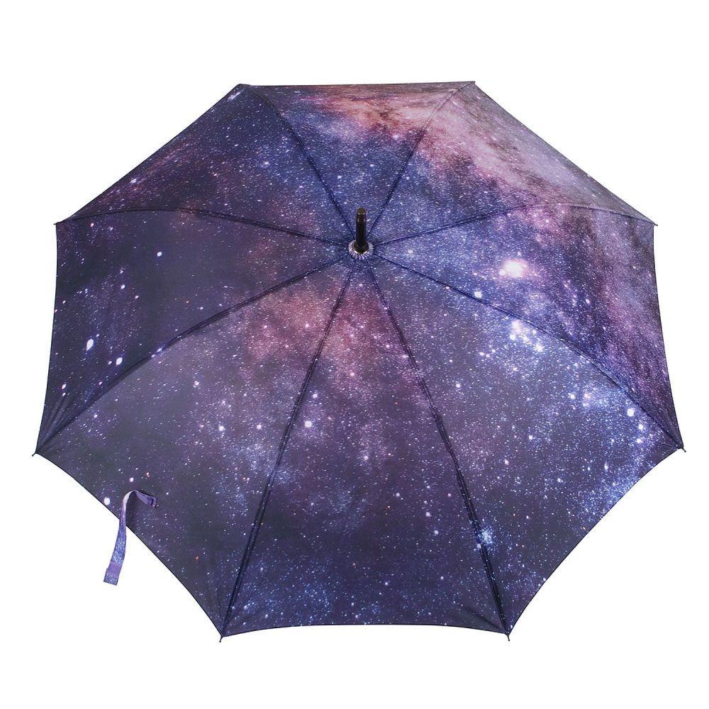 Starry Sky Constellations Purple Umbrella