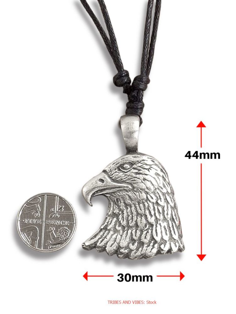 Eagle Head Pendant adjustable Necklace