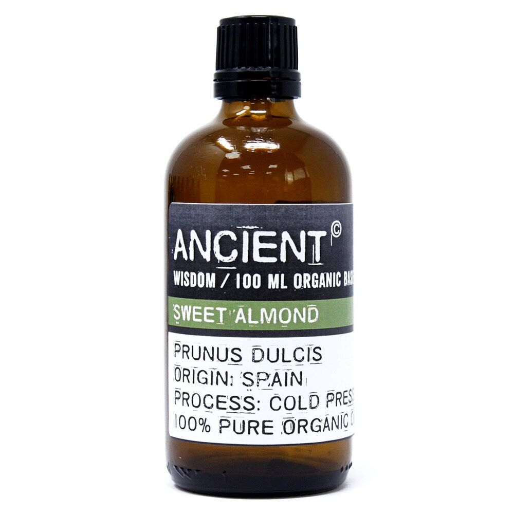 Sweet Almond Organic Base Oil Cold Pressed - 100ml