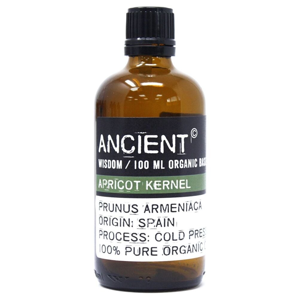 Apricot Kernel Organic Base Oil Cold Pressed 100ml
