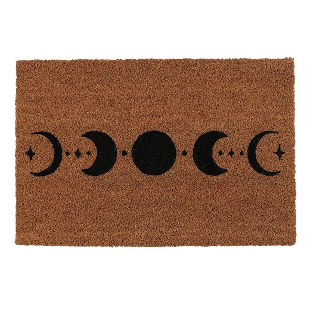 Moon Phases Doormat natural coir