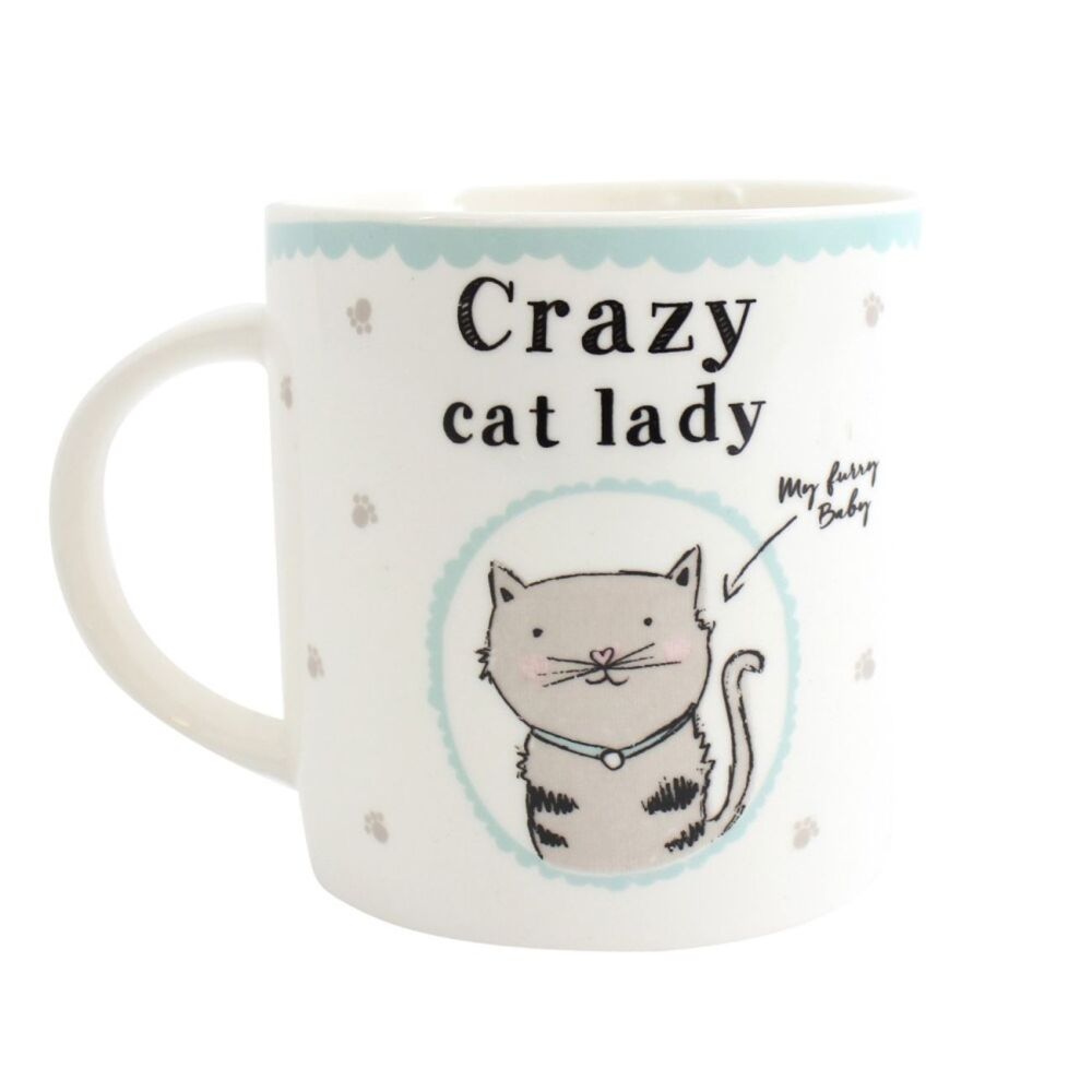 Cute Crazy Cat Lady Mug