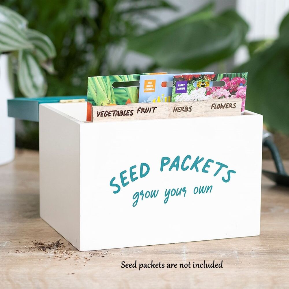 Seed Packets Storage Box