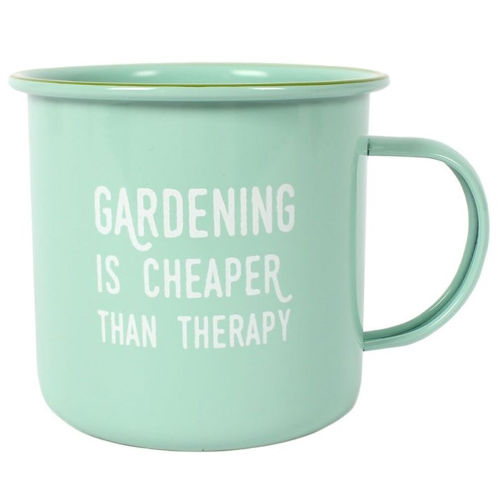 Gardening is Cheaper Than Therapy Mug