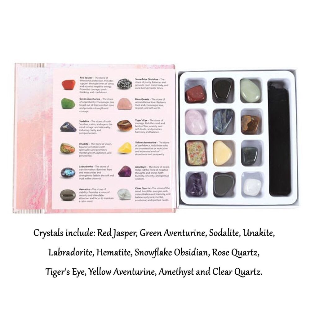 A Little Book of Crystal Healing Gift Set