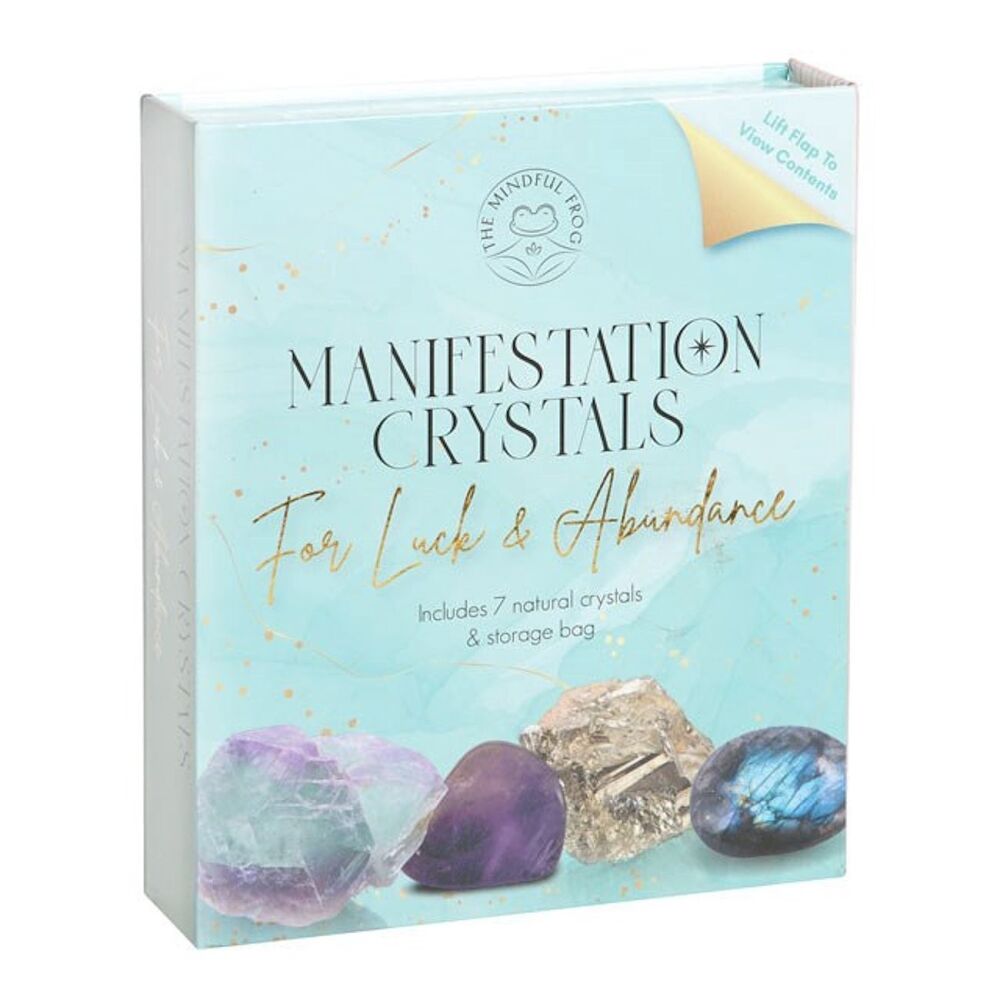 Manifestation Crystals Gift Set for Luck and Abundance