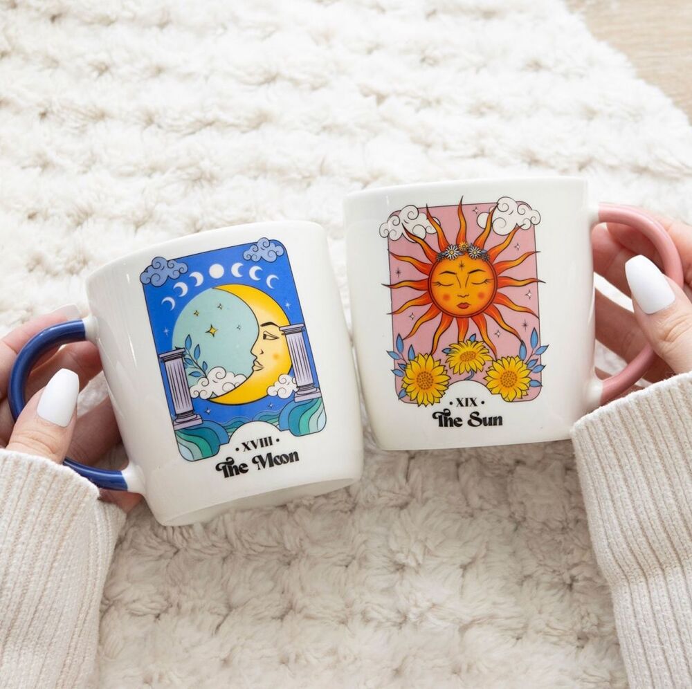 Mug Set Celestial Sun and Moon