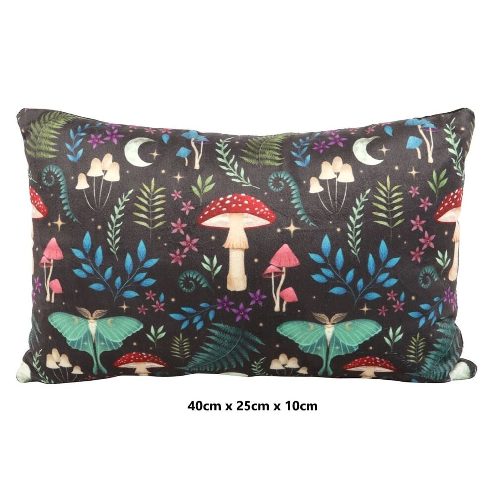 Dark Forest Print Cushion