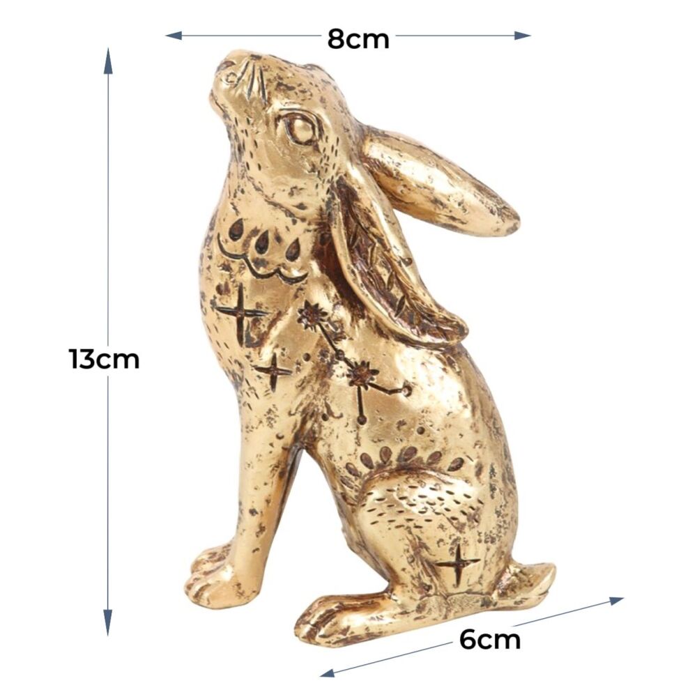 Midnight Hare Ornament