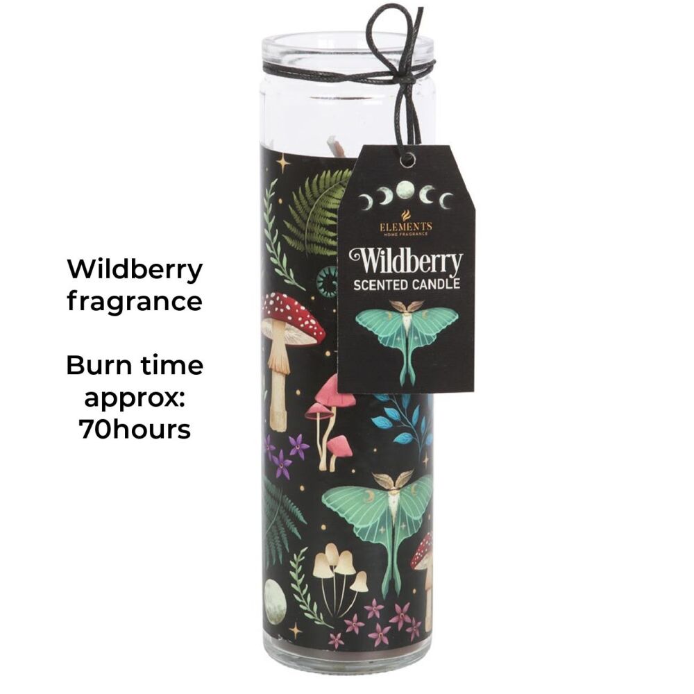 Dark Forest Wildberry Tube Candle